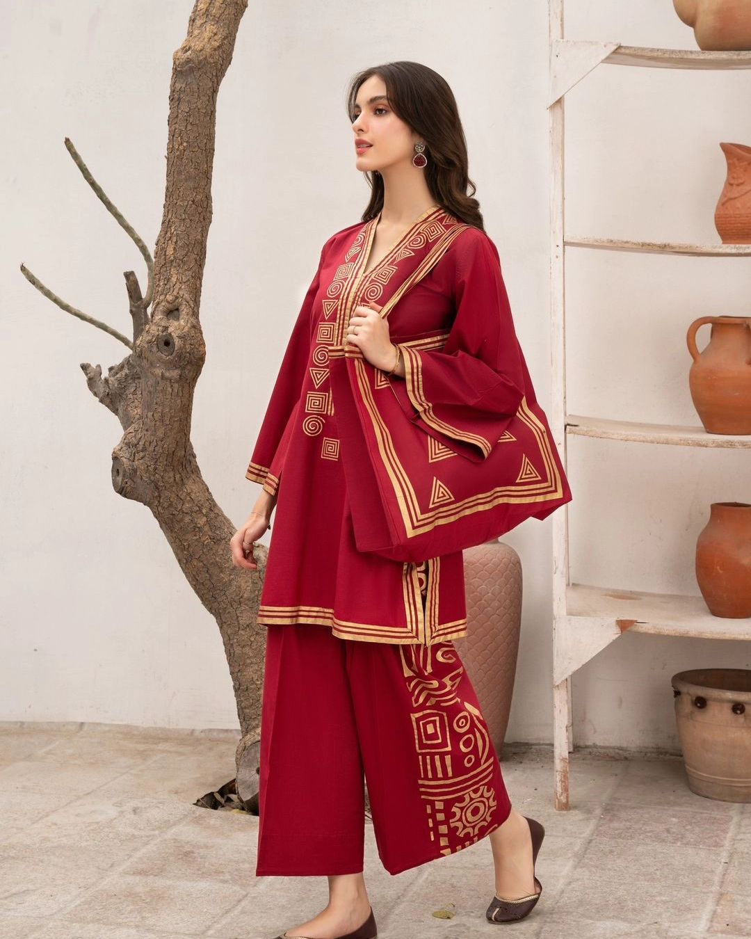 Stylish Bag 2pc Unique color for Summers