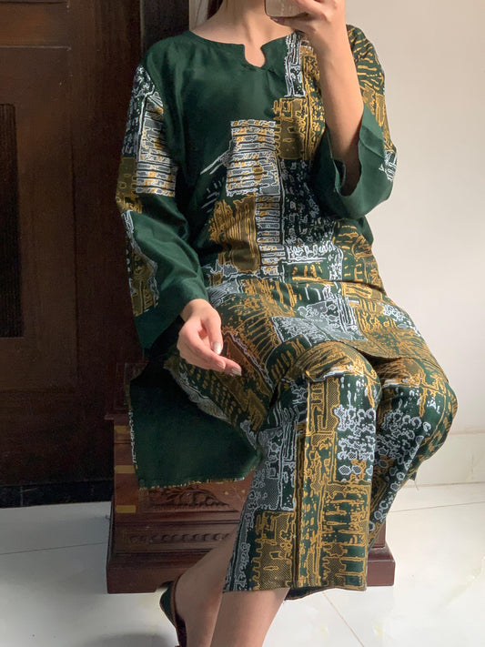 Mountain print design