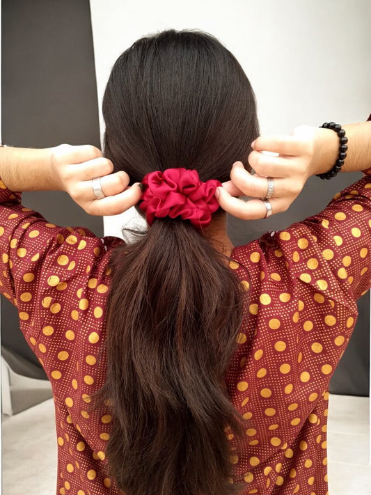 Printed Linen 2-Piece Outfit – Elegant & Comfortable (mehroon)