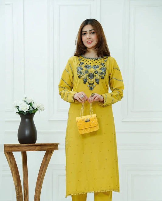 Shamsa Cotton – 2 Piece Suit