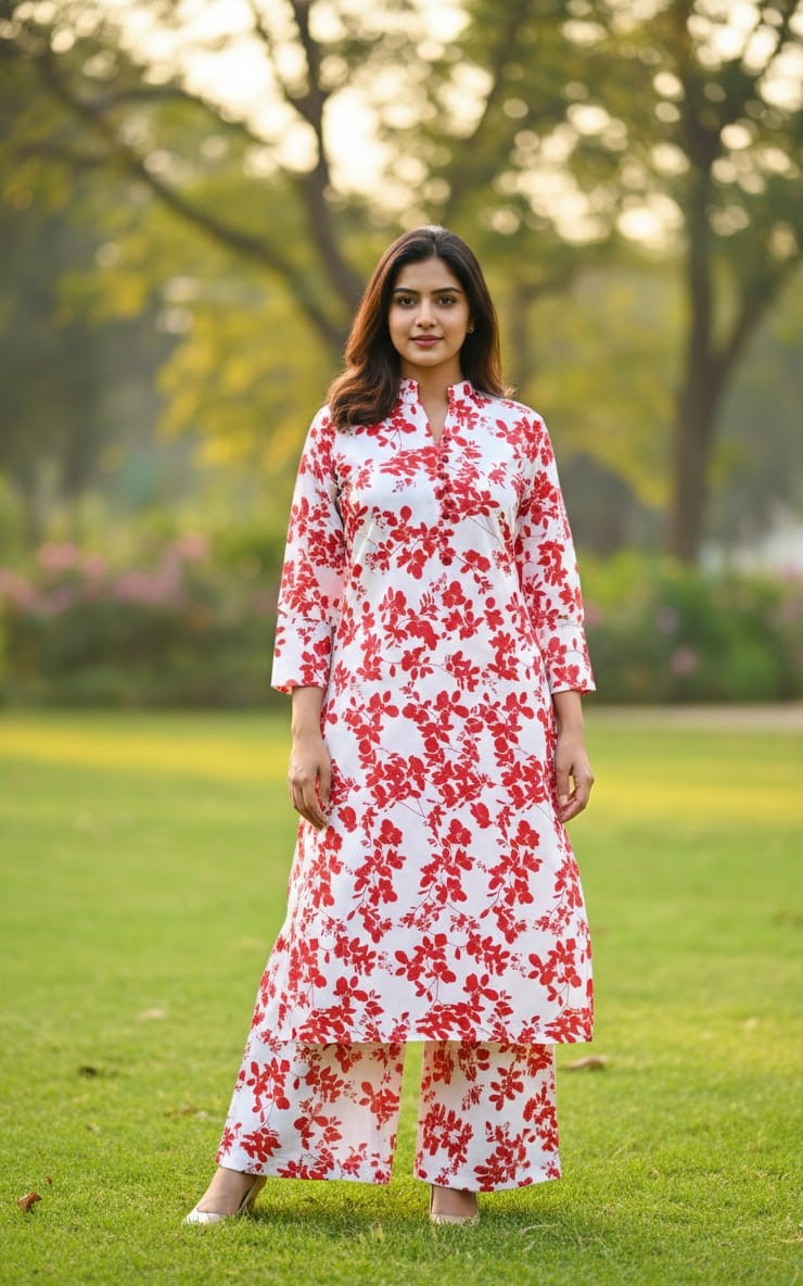 Winter Cotton With Beatiful Neck Loops