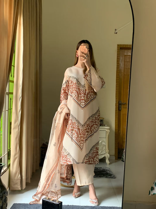 Simran Elegance Stitched 3-Piece Set
