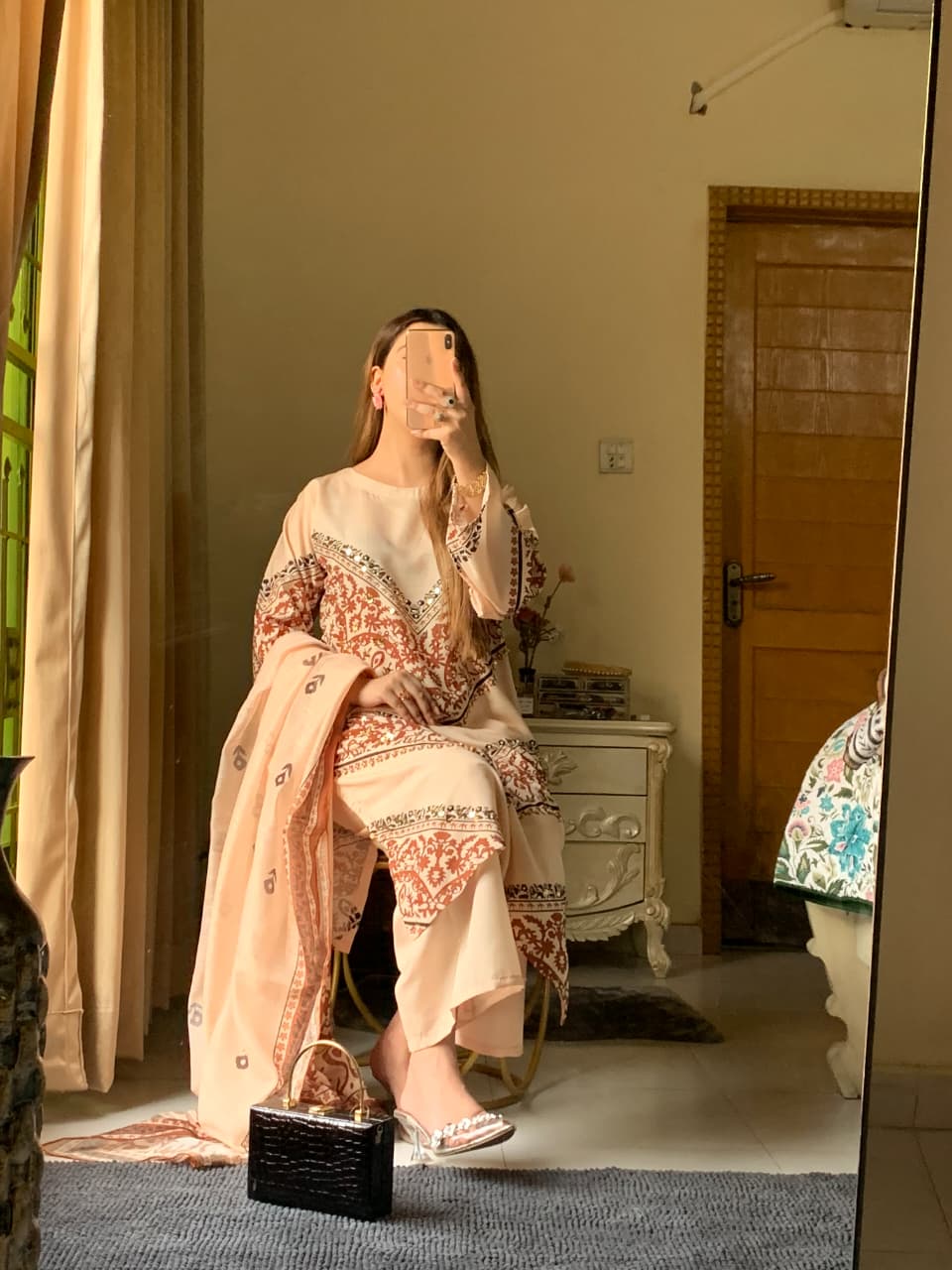 Simran Elegance Stitched 3-Piece Set