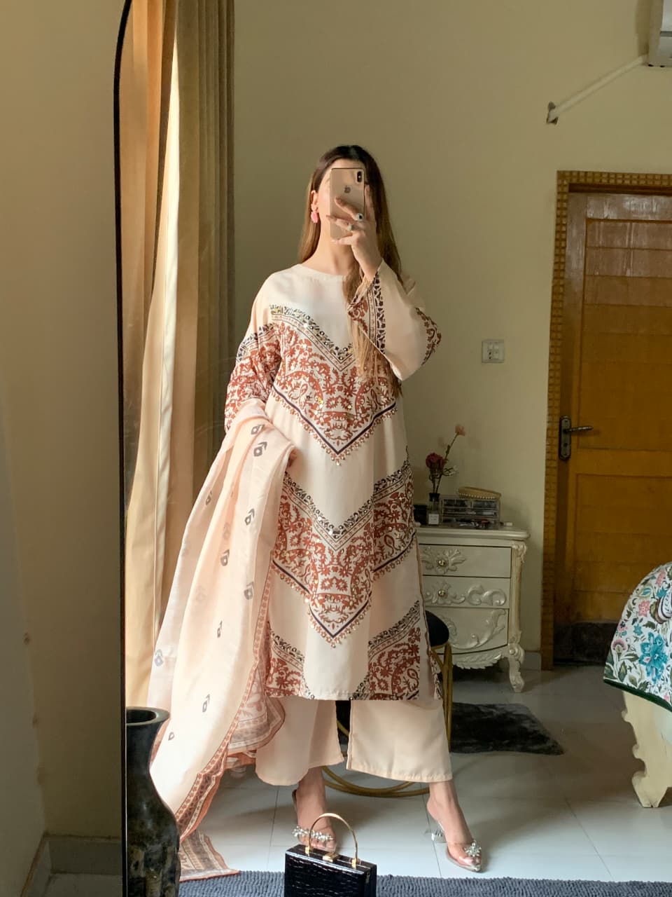 Simran Elegance Premium Stitched 3-Piece Set