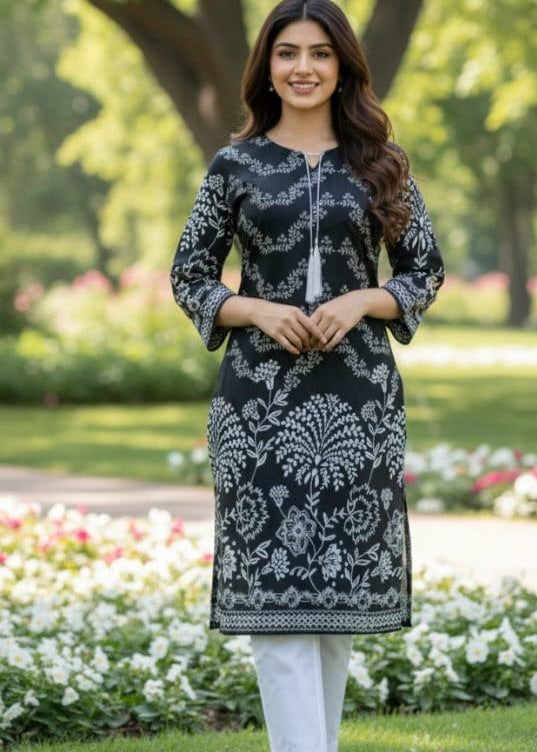 Stitched 2-Piece Set Digital Printed Outfit