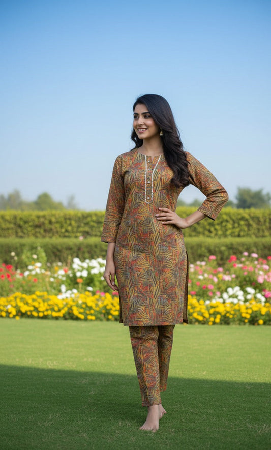Dhanak Digital Print 2piece Suits for Winters